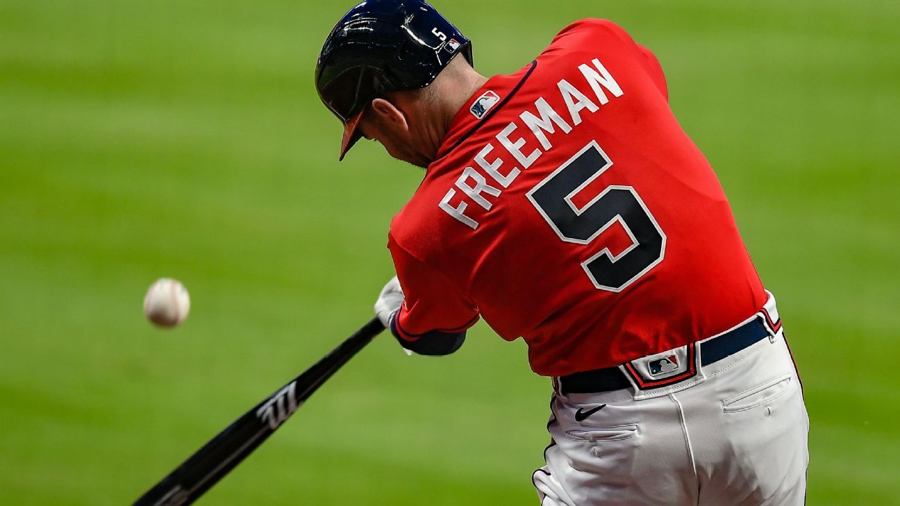 Freddie Freeman's Fall Classic moment with the Atlanta Braves has finally arrive..
