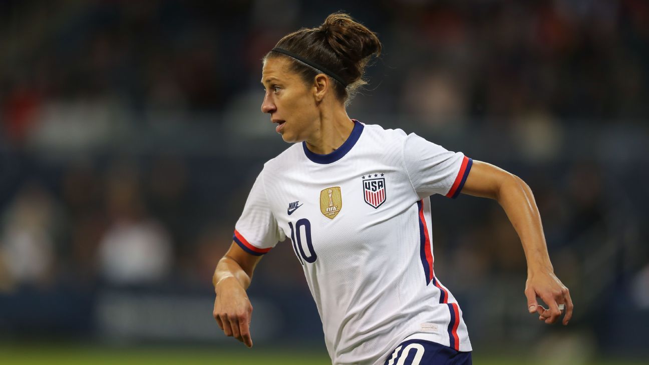 Team USA  Carli Lloyd Back For Fourth Olympic Games Still A Scoring Threat