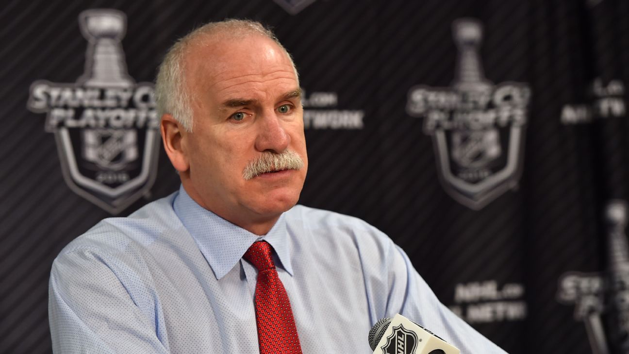Joel Quenneville resigns as Florida Panthers coach in wake of Chicago Blackhawks..