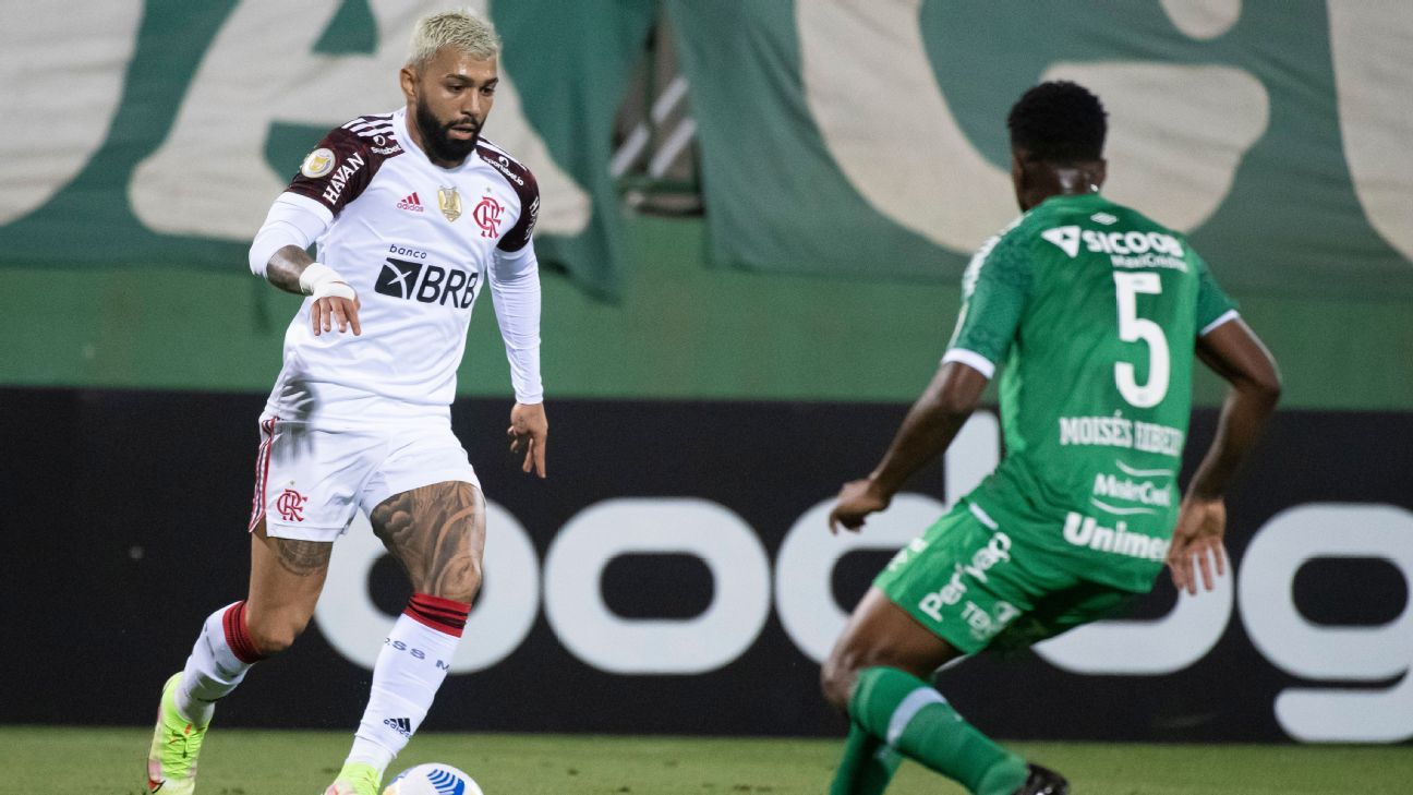 Chapecoense enfrenta o Flamengo com 9 desfalques FlaResenha