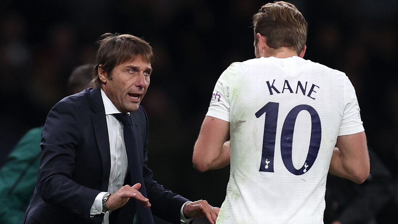 Kane to Man City? Conte faces fight to keep Spurs striker; Barca's Xavi lays dow..