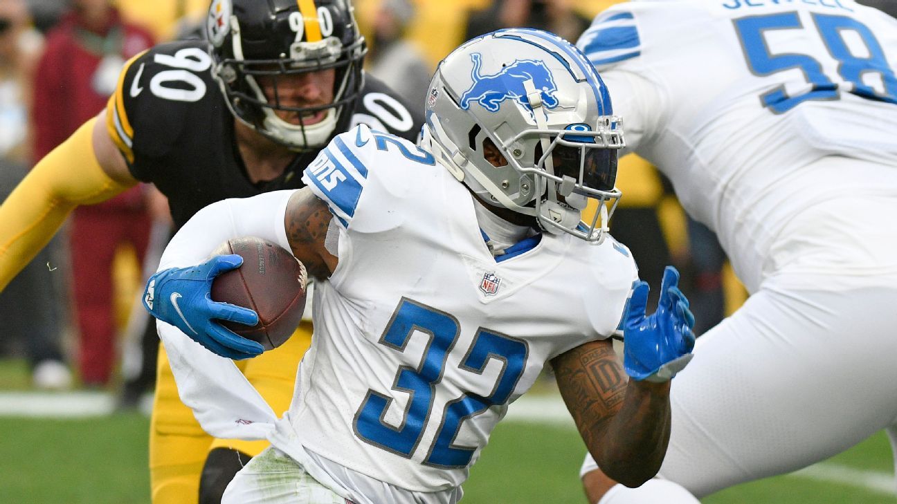 Detroit Lions vs Pittsburgh Steelers - November 14, 2021