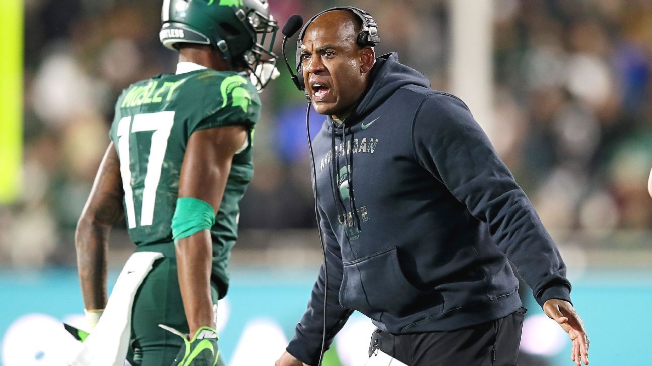 With new contract reportedly in works, Michigan State football coach Mel Tucker ..