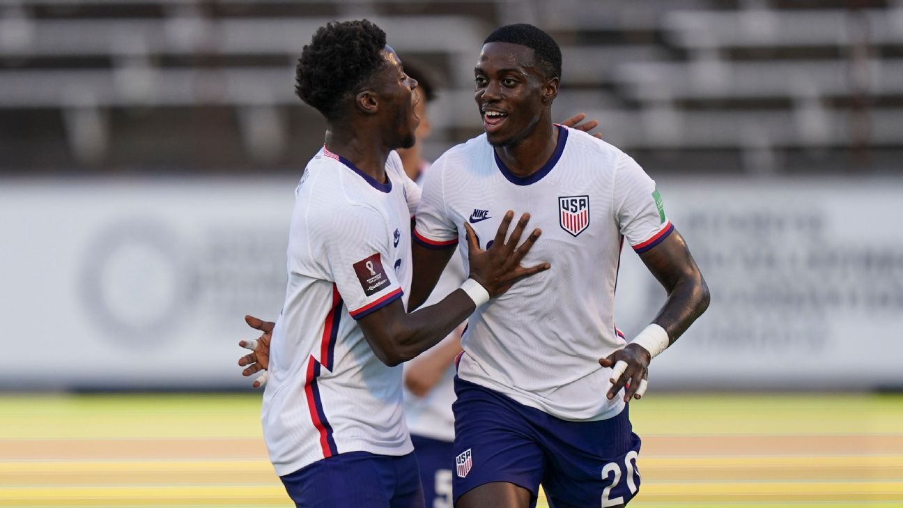 Jamaica Vs United States Football Match Report November 16 21 Espn