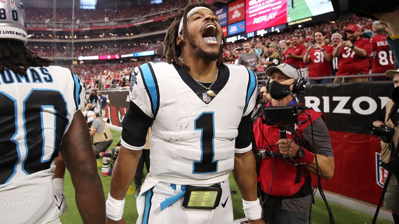 Washington spoils Cam Newton's Carolina homecoming