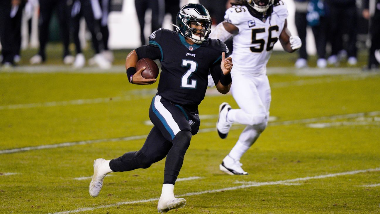 Jalen Hurts' swagger defining Eagles' NFL ascension