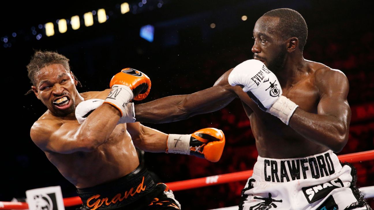 Terence Crawford defeats Shawn Porter by 10th-round TKO to retain welterweight t..