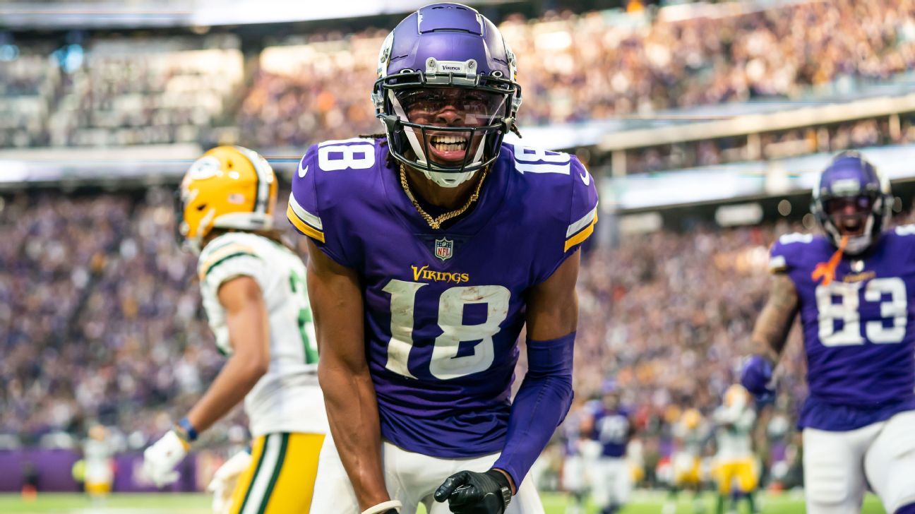 Just trying to be a legend' -- Vikings' Justin Jefferson channels