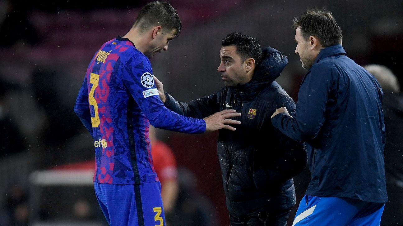 Combinations that take Barcelona to the knockout stages of the Champions League