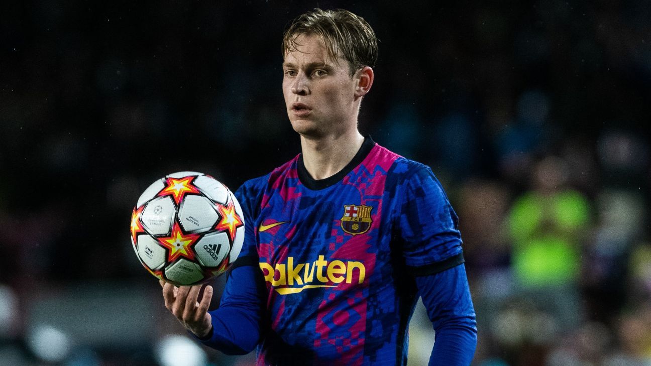 LIVE Transfer Talk: Chelsea back in for Barcelona's Frenkie de Jong