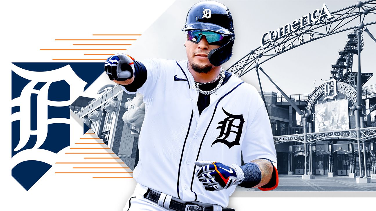Trends International MLB Detroit Tigers - Javier Báez 2023 Poster