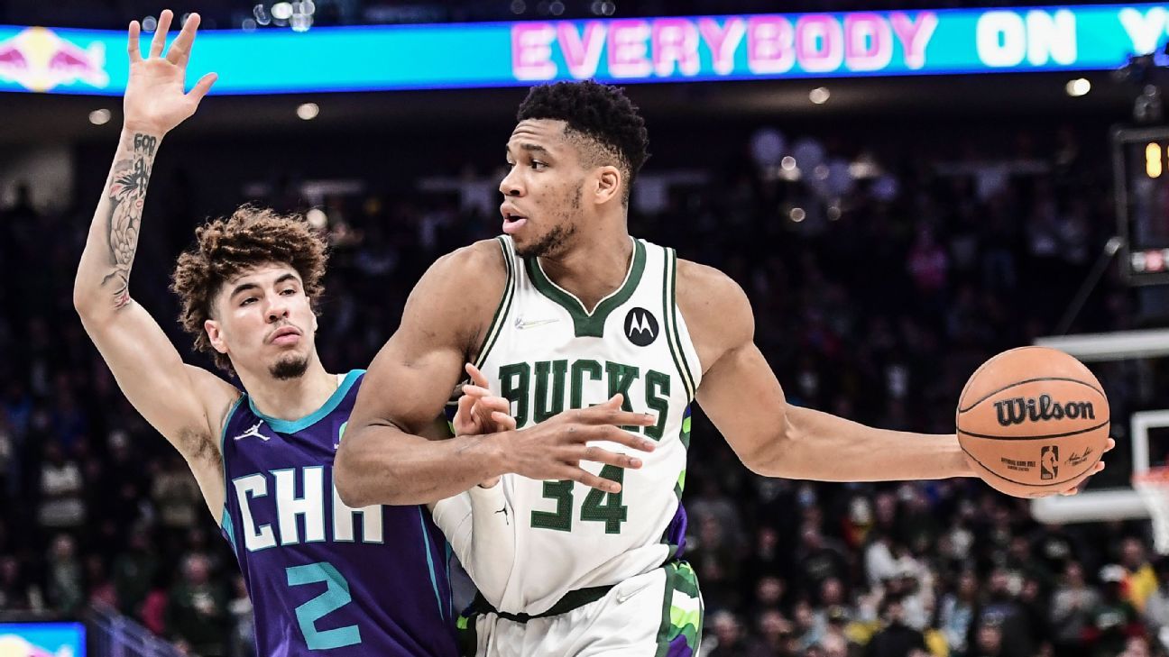 ESPN - Giannis Antetokounmpo and the Milwaukee Bucks leapfrog the