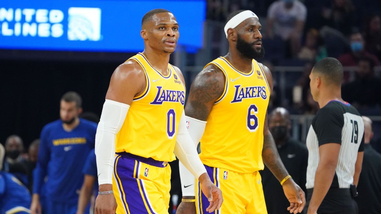 Can LeBron James and Russell Westbrook prove they can build a winner together in..