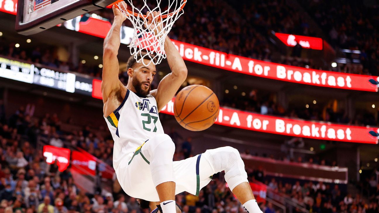 Dunk by Rudy Gobert