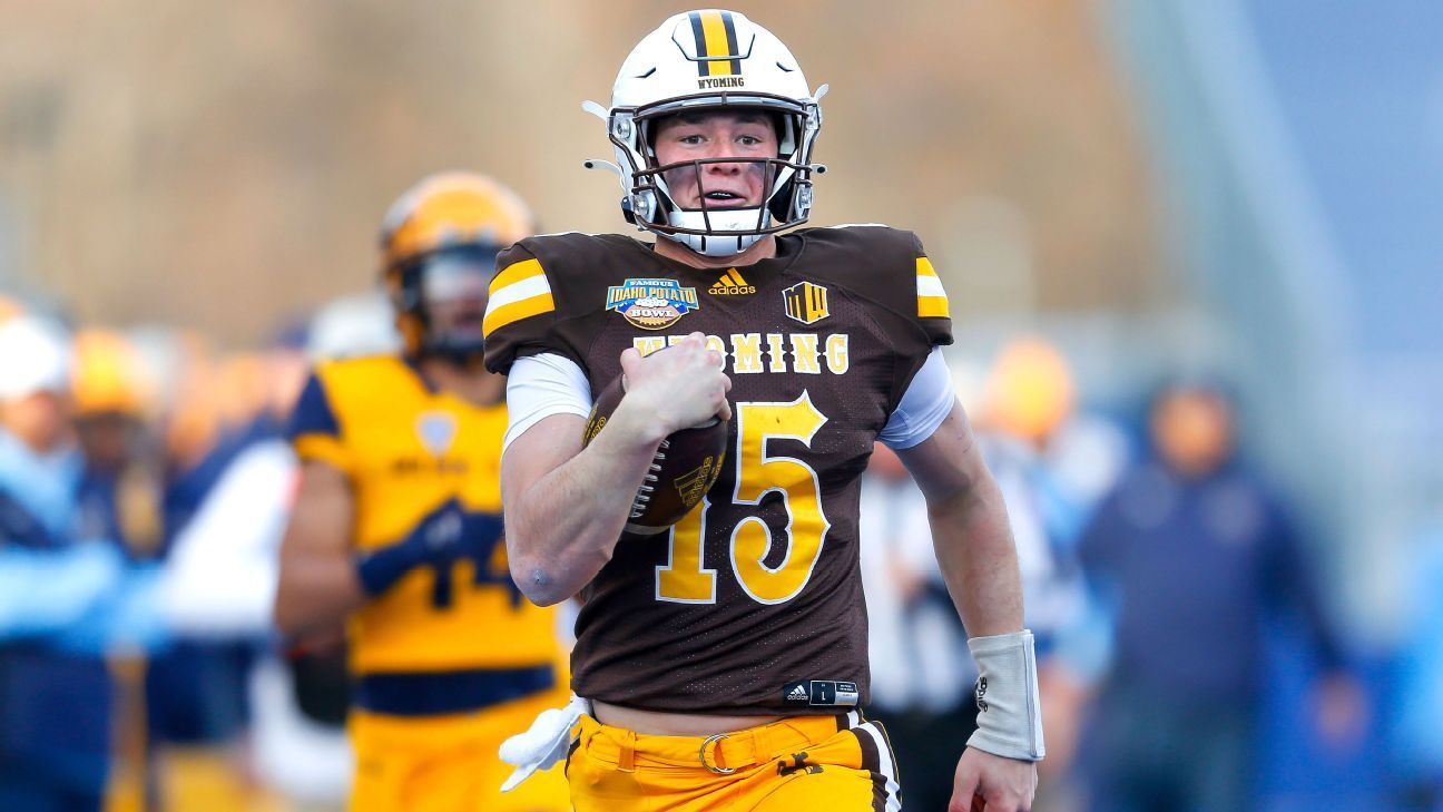 Wyoming Cowboys post online ad pitching football program to potential transfer q..