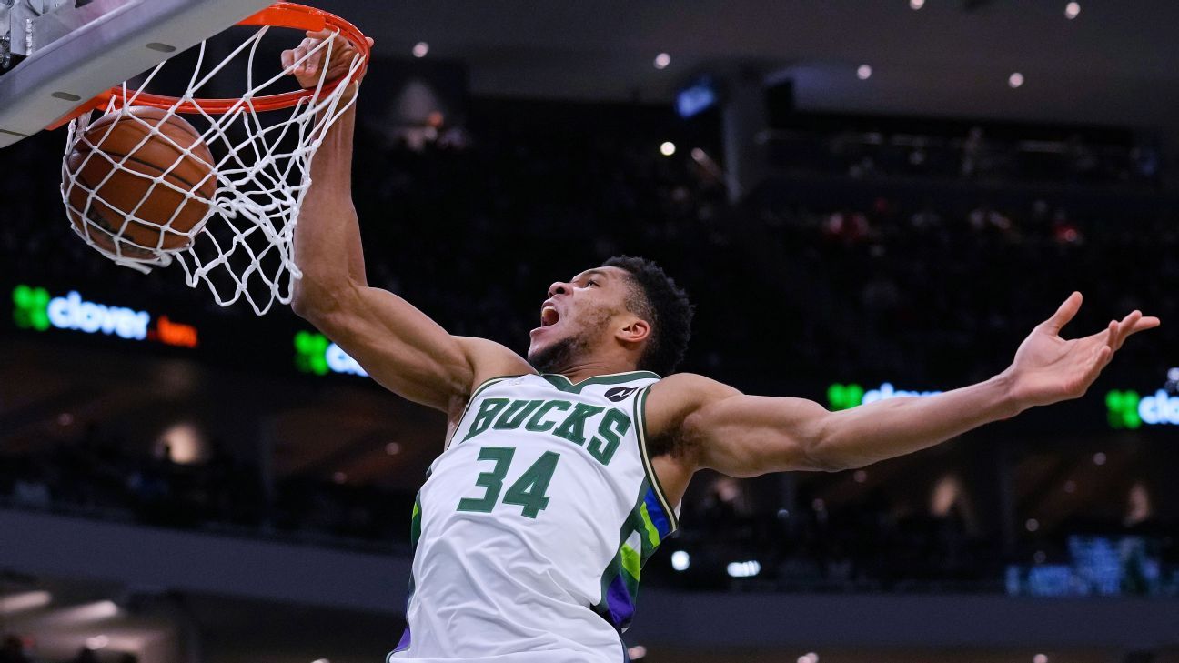 Giannis Antetokounmpo leads Milwaukee Bucks past Boston Celtics in return from h..