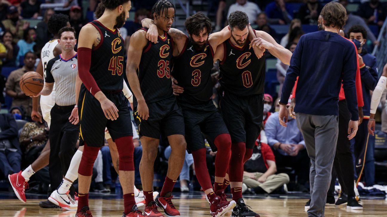 Cleveland Cavaliers' Ricky Rubio set for MRI on injured left knee