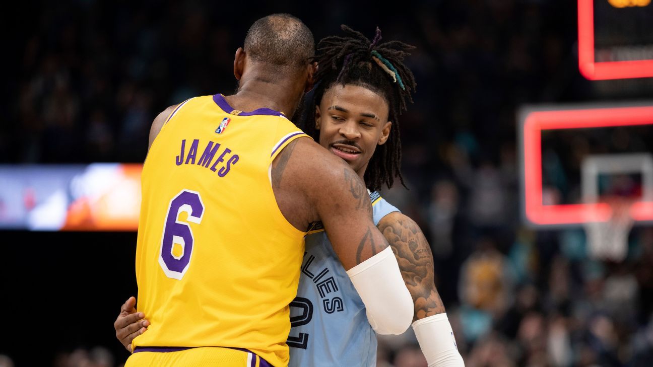 Ja Morant dei Memphis Grizzlies aumenta il rally del secondo tempo, segna 41 per seppellire i Lakers