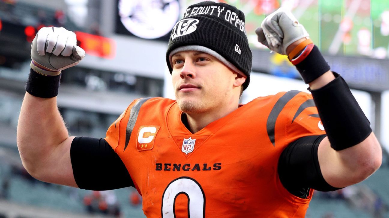 Cigar smokin' Joe Burrow is back again as Cincinnati Bengals win AFC North