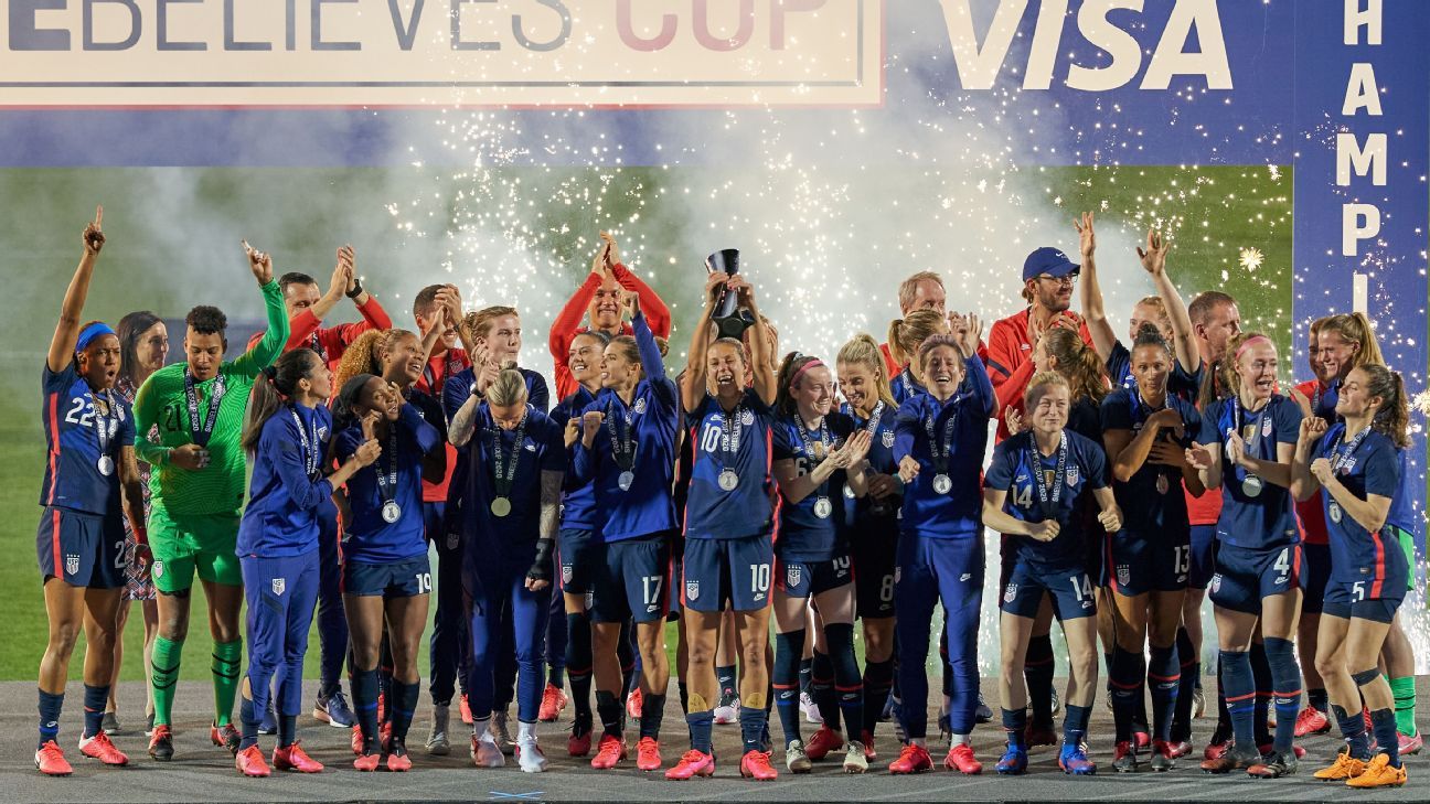SheBelieves Cup USWNT to face Czech Republic, Iceland and New Zealand