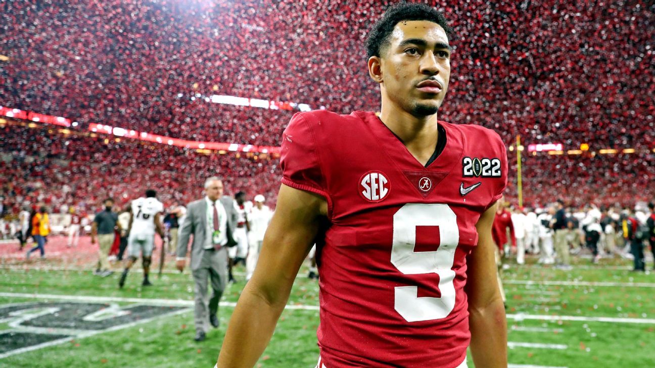 QB Bryce Young shoulders blame for Alabama Crimson Tide's inability to finish dr..