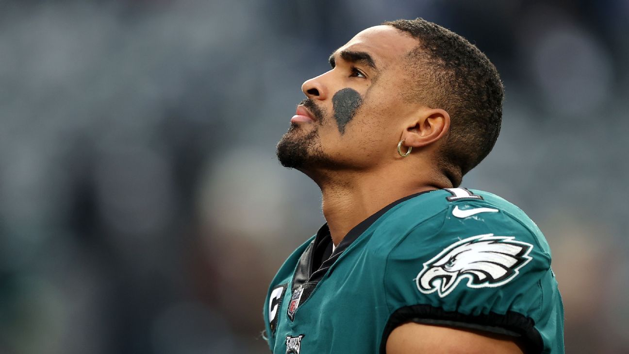 Philadelphia Eagles' Jalen Hurts reveals he asked for new jersey