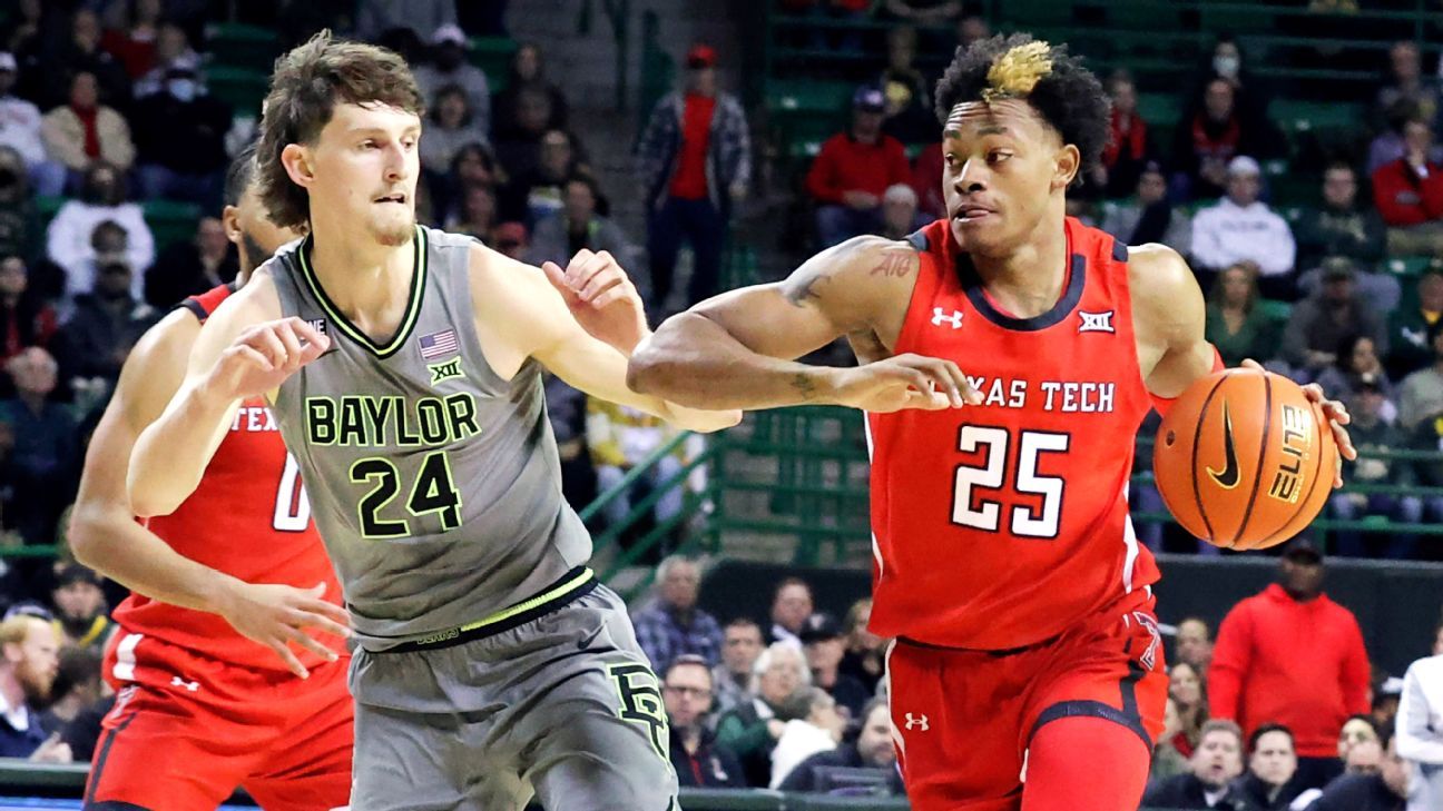 The No. 1 Baylor, the last undefeated team in Division I men’s basketball, fell to the Texas Tech team.