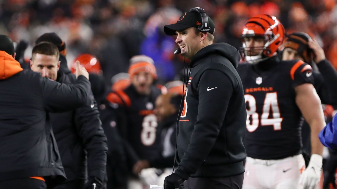 Cincinnati Bengals' Zac Taylor rewards team's patience with first playoff win in..