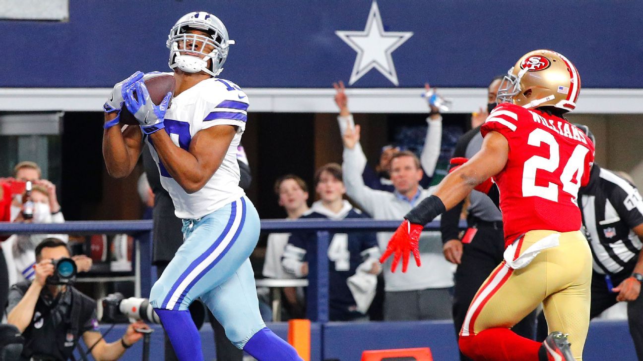 Dak Prescott drops pretty pass into the arms of Dallas Cowboys receiver Amari Cooper thumbnail