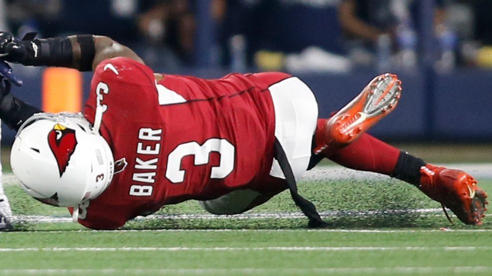 Budda Baker Does A Number On His Jersey