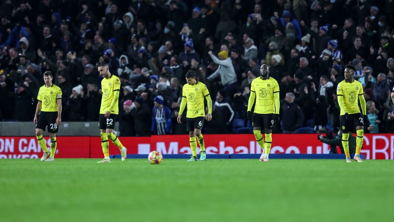 Chelsea's dour draw at Brighton has dropped points becoming the new normal for Thomas Tuchel's team - ESPN