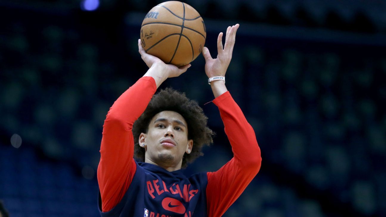 New Orleans Pelicans' Jaxson Hayes charged with domestic violence, battery again..