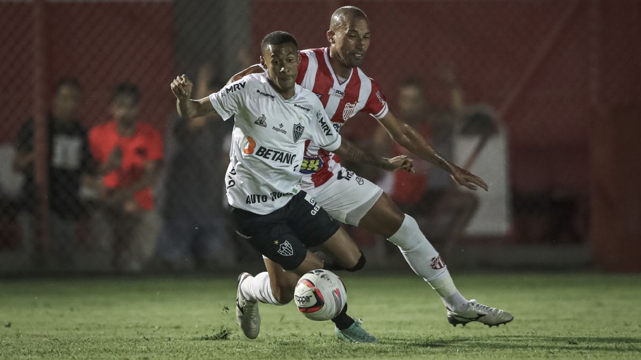 Na estreia de Mohamed, Atlético-MG vai a campo com time 'B' e empata com o Villa Nova pela 1ª rodada do Mineiro