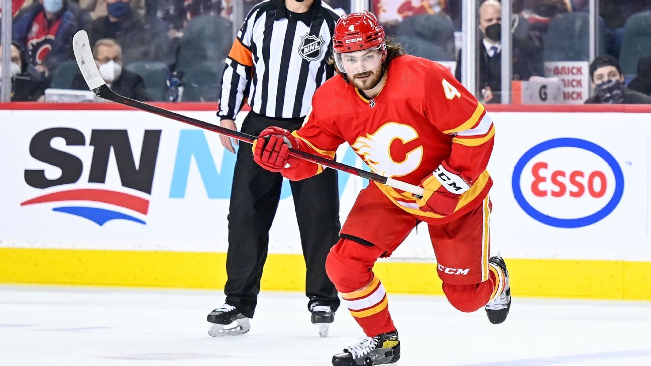 Calgary Flames defender Rasmus Andersson day-to-day after scooter accident  in Detroit - FlamesNation