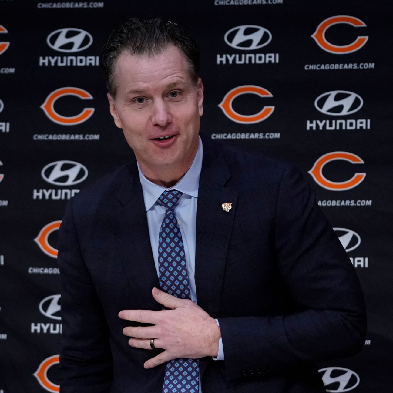 Bears head coach Matt Eberflus will call the defense on Sunday