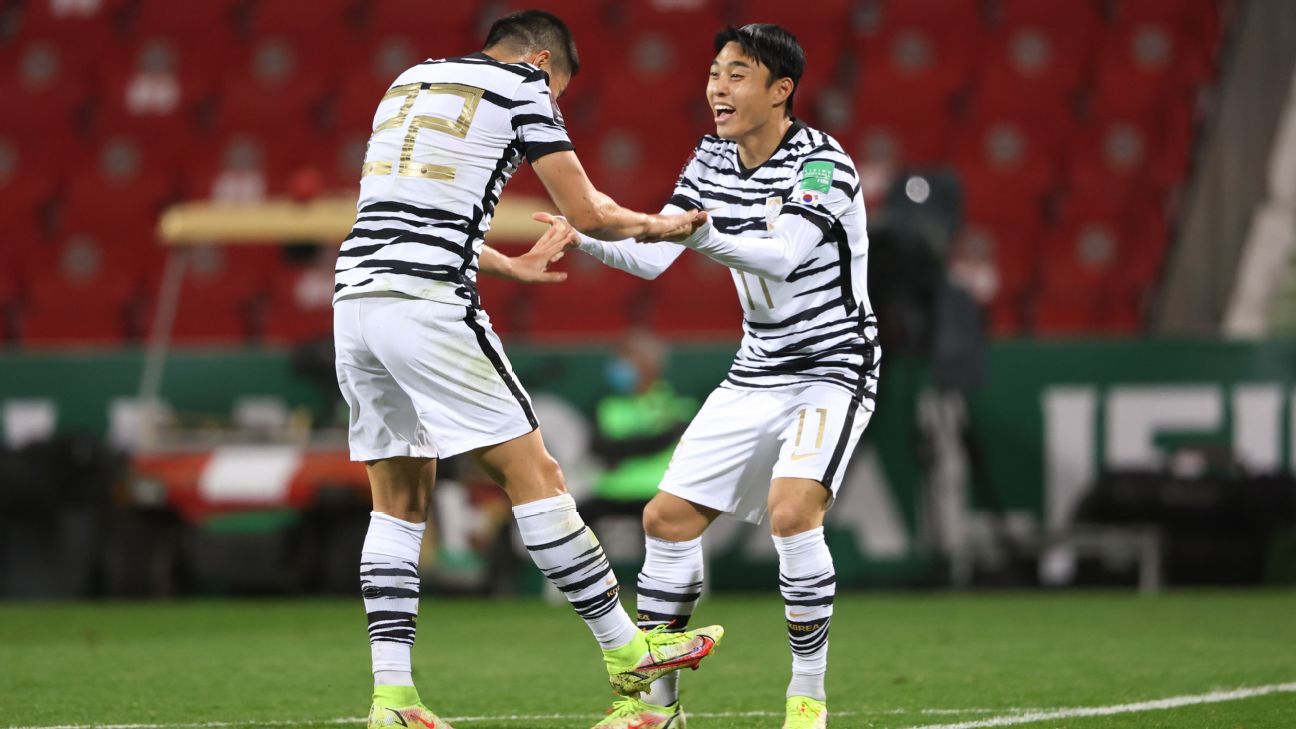 Son less South Korea Qualify For World Cup Japan Throw Group B Wide Open