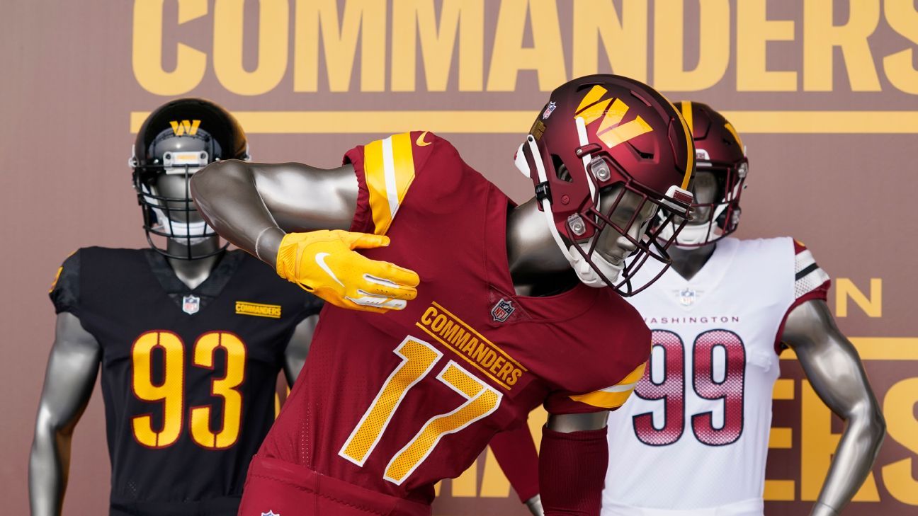 Washington Commanders officially is NFL team's new name