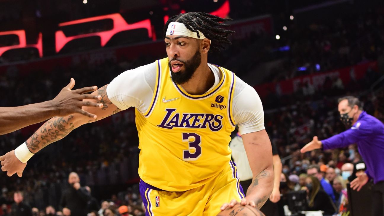 Los Angeles Lakers' Anthony Davis on hypothetical trades: 'I can't control those..
