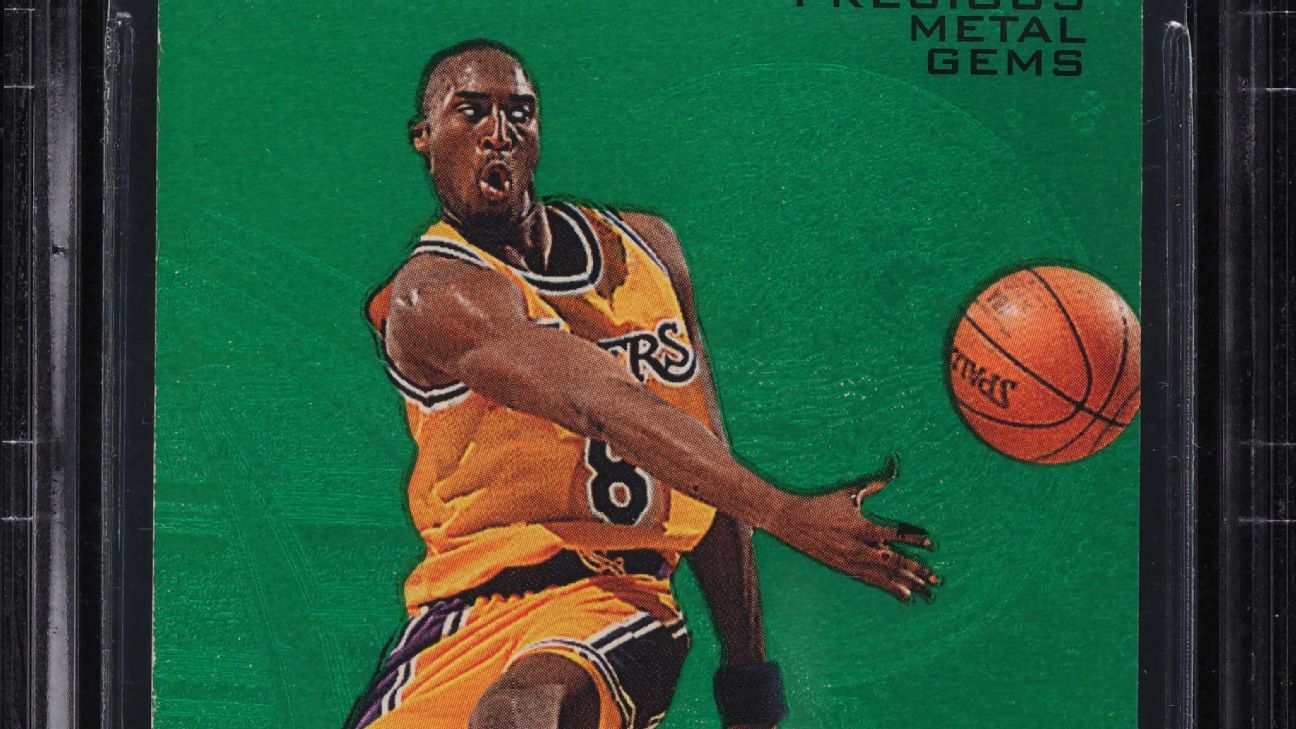 Top 10 Kobe Bryant Rookie Cards of All Time