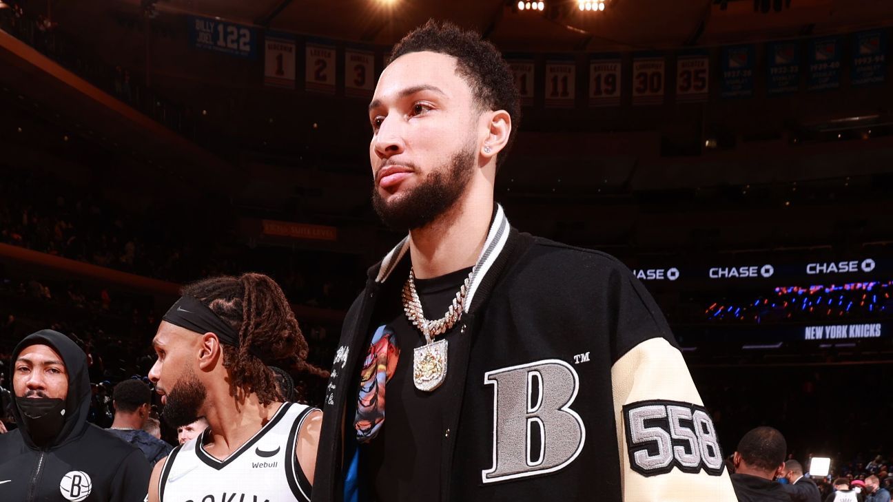 Ben Simmons rocking LV kicks at Nets Media Day 