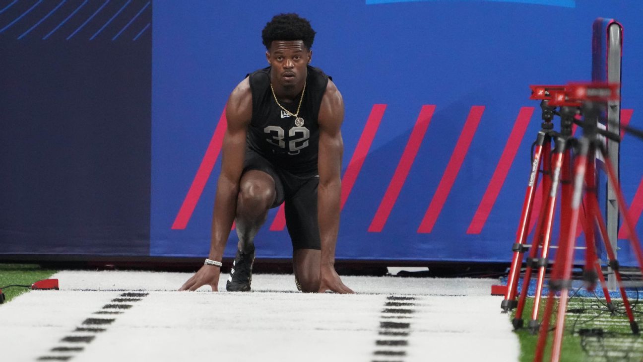 NFL Combine 40 times tracker: Who has the fastest 40-yard dash in 2022  draft?