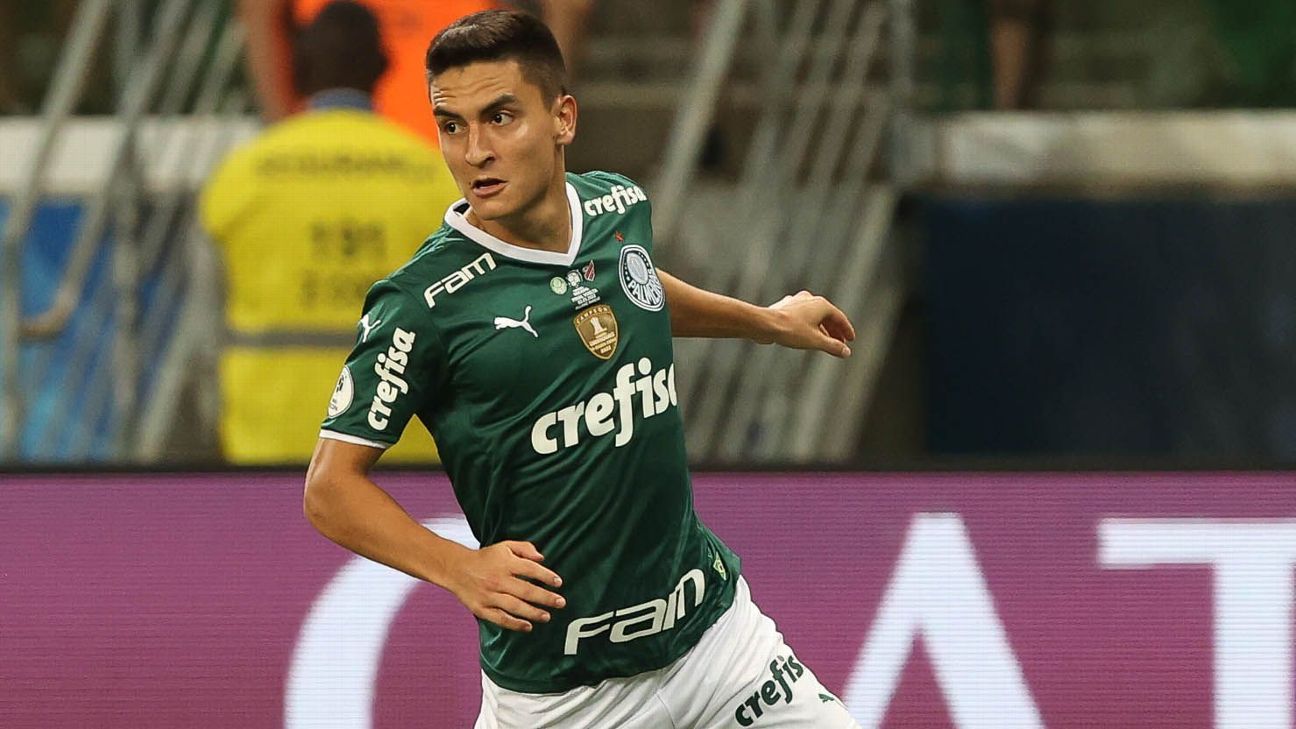 Atuesta ganha minutos no Palmeiras e vive expectativa de ser titular contra o Galo