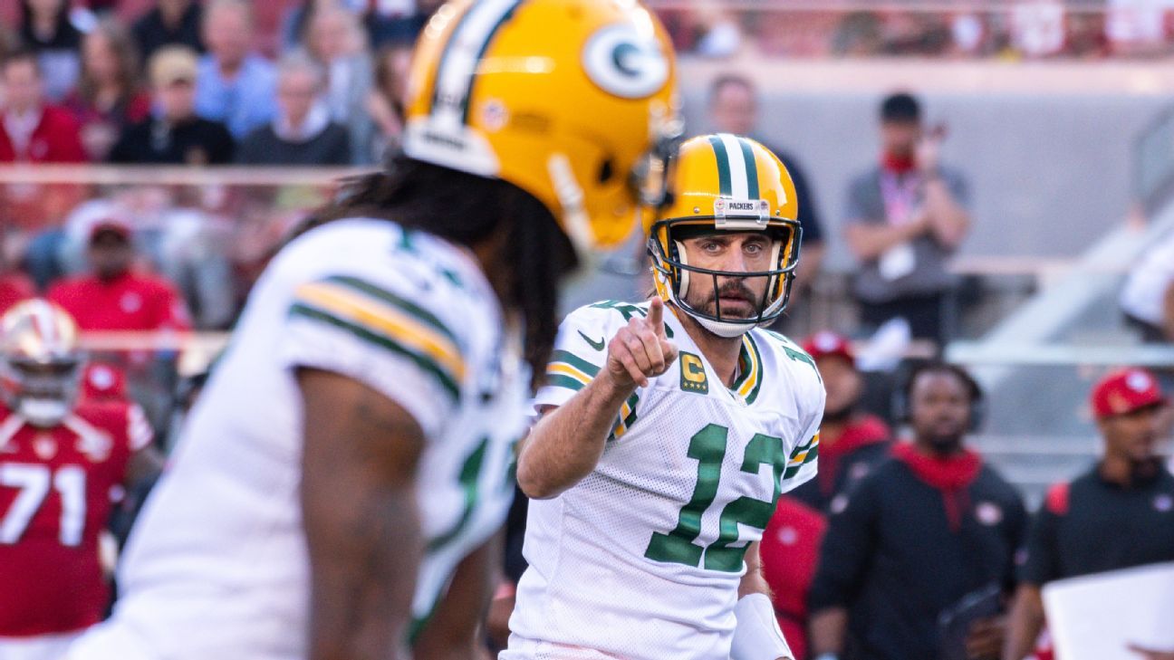 49ers' task vs. Packers: Disrupt the Aaron Rodgers-Davante Adams connection