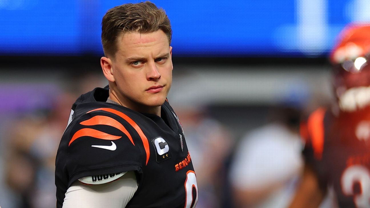 Cincinnati Bengals president Mike Brown says team's focus is to give QB Joe Burr..
