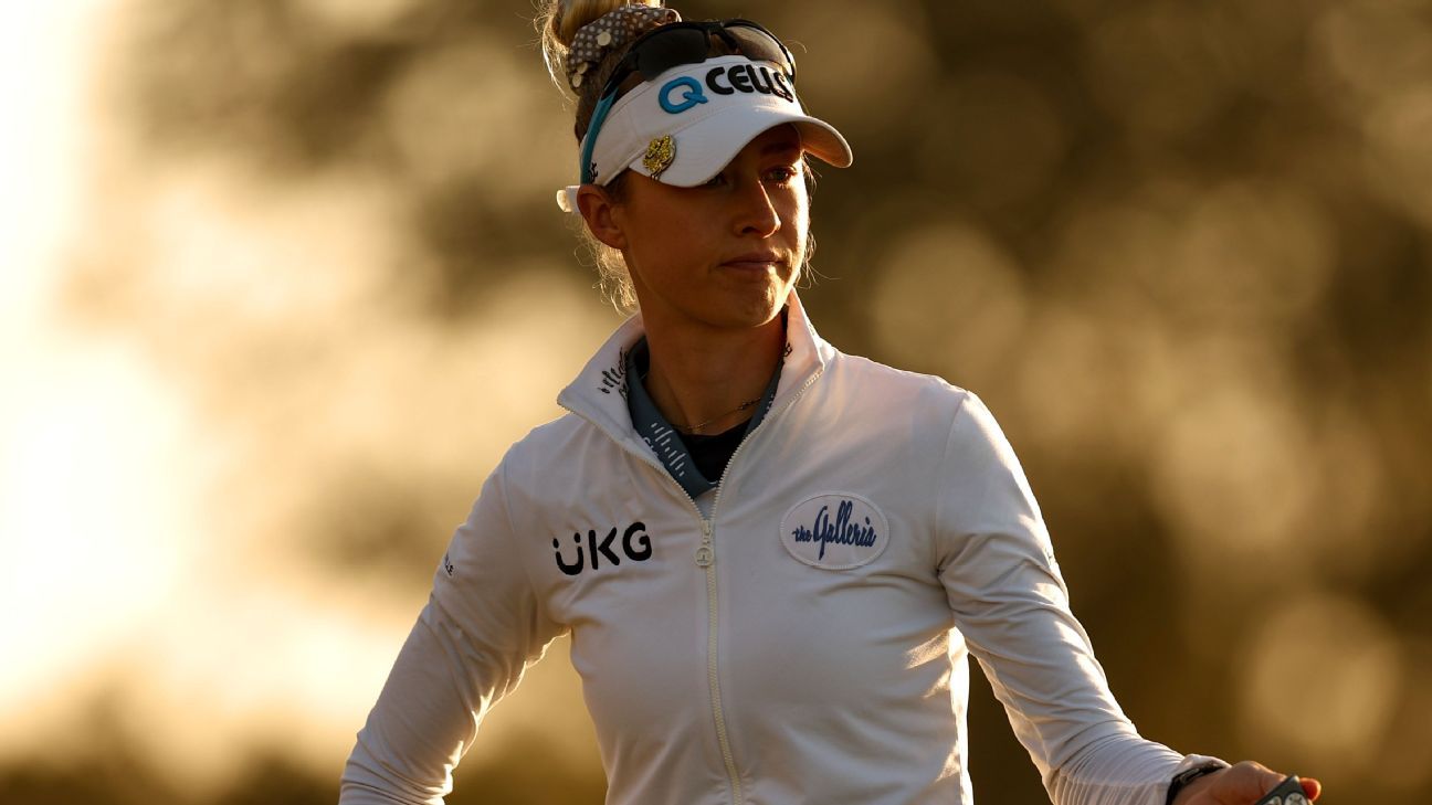 LPGA star Nelly Korda, 23, sidelined undisclosed amount of time after blood-clot..