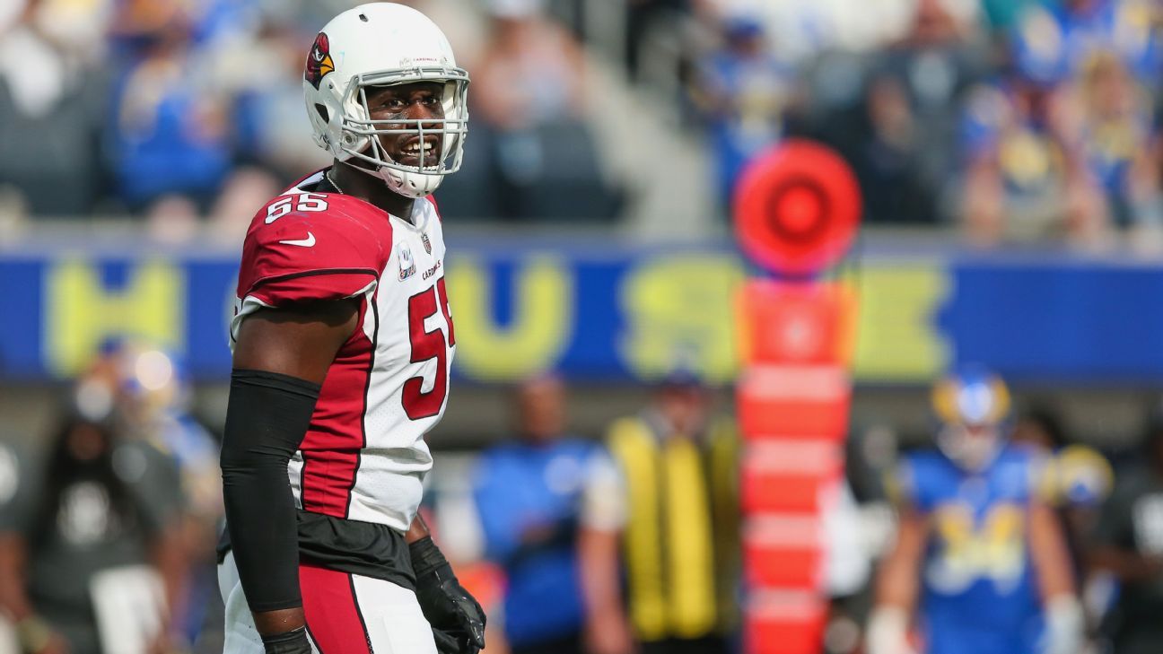 Cardinals free agent Chandler Jones joining Raiders on 4-year deal