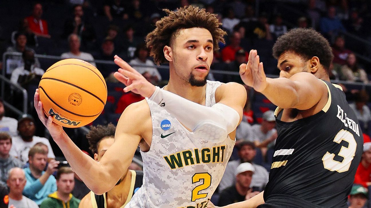 Wright State beats Bryant to score program's first win in NCAA men's basketball tournament ESPN