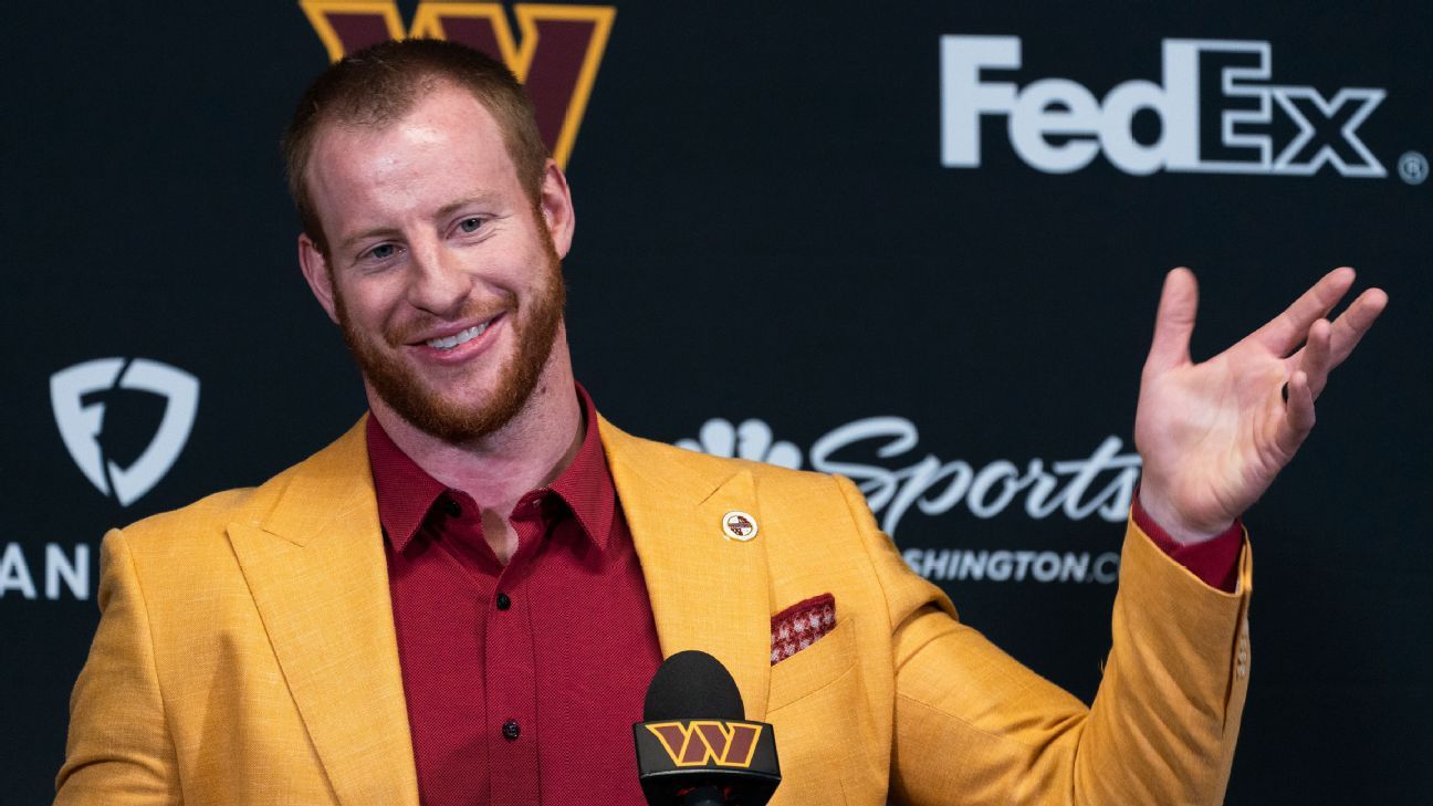 Indianapolis Colts officially trade Carson Wentz to Commanders