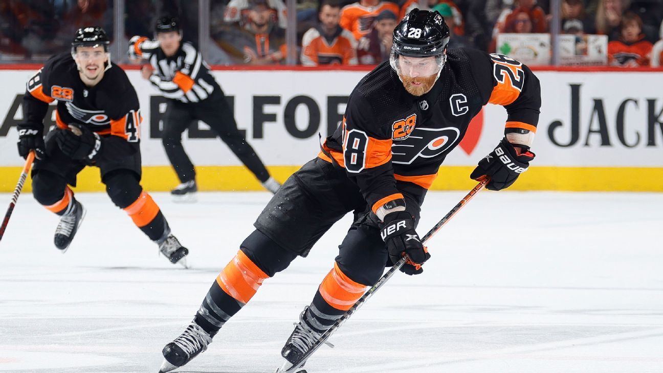 Claude Giroux of Philadelphia Flyers hurt golfing, out 5-6 weeks - ESPN