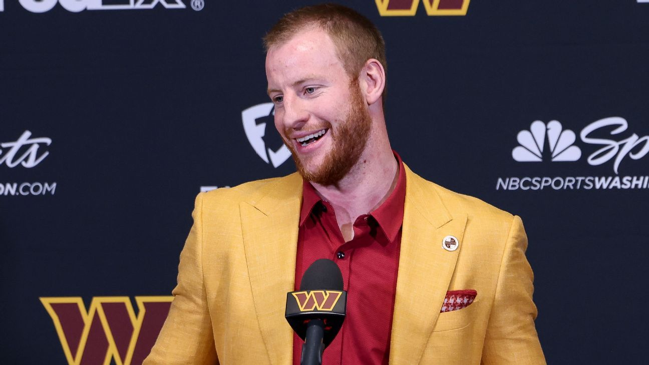 Bagaimana Joe Gibbs, studi movie dan analitik memimpin Komandan ke Carson Wentz